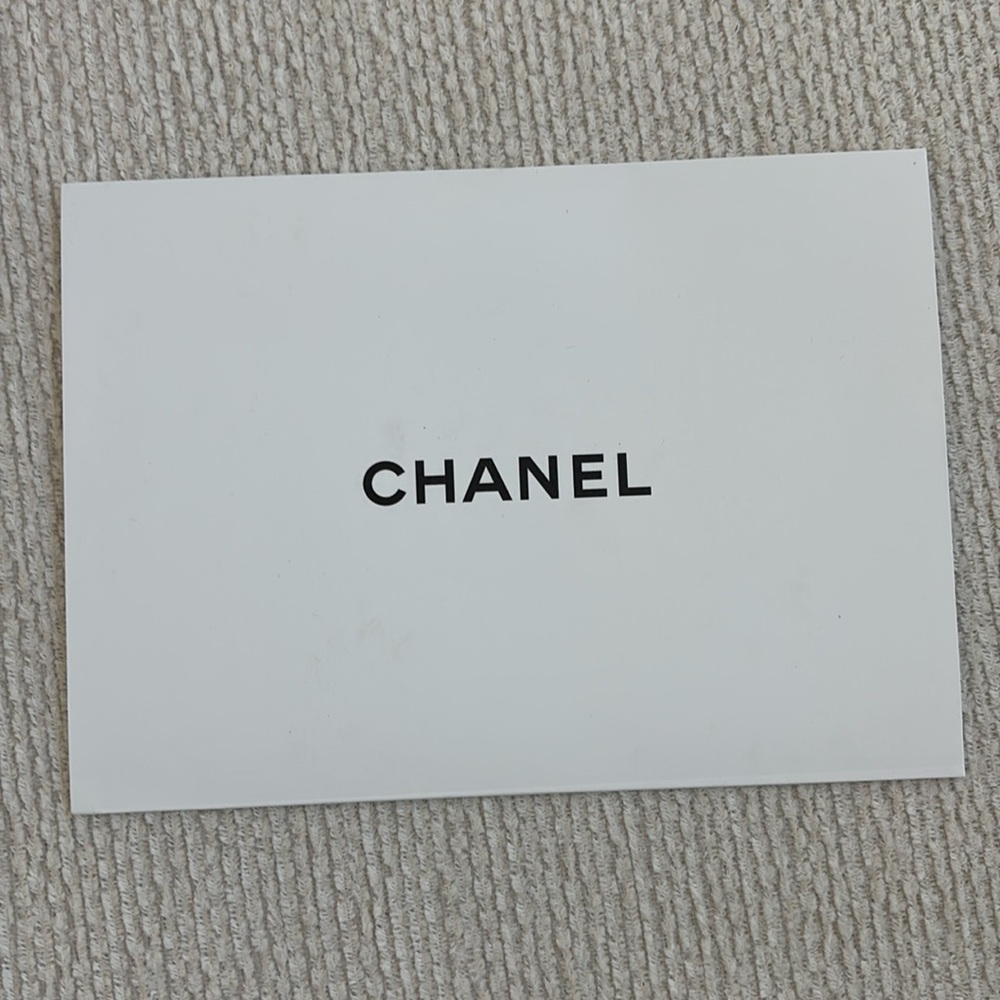 Chanel gift sleeve envelope